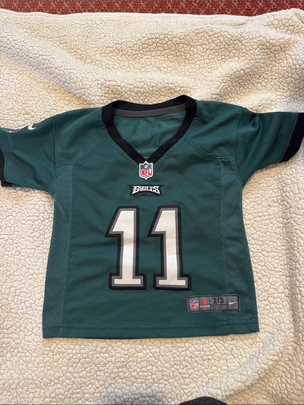 Toddler Eagles Wentz Jersey size  2/3
